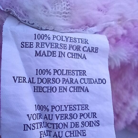 Sam Salem & Son Pink Unicorn Lovey Security Blanket-Minky Fabric-Soft-30"x30" - Picture 10 of 10